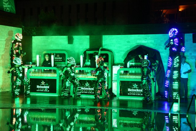 Launching of Heineken Fountain